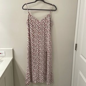 Reformation Cremini midi rose dress